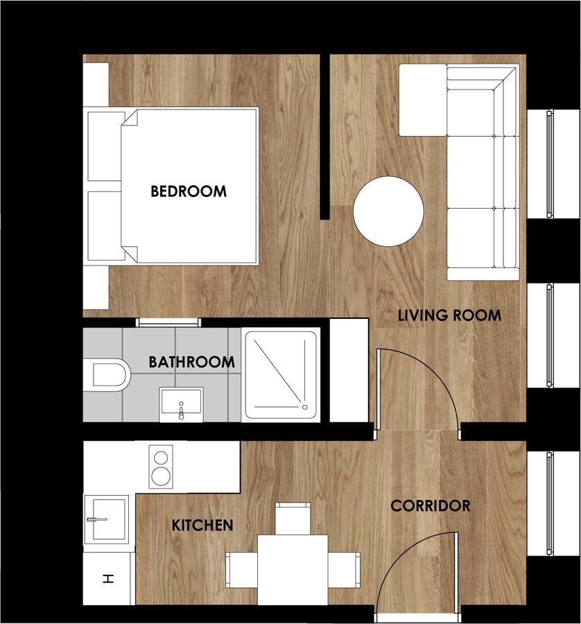Brill Budapest Apartments ภายนอก รูปภาพ